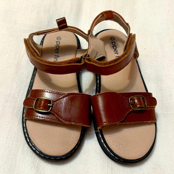 Piper Finn Other - Piper Finn | Lug Soled Sandal in Cognac | 11